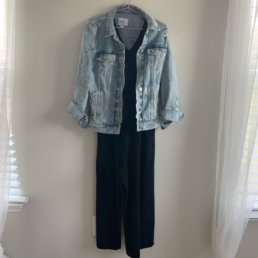 Old Navy Waist Defined Knit Jumpsuit/Romper